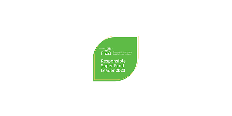The RIAA - Responsible Super Fund Leader 2023